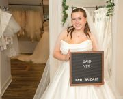 Brides love K&B s Say Yes area, where special music accompanies a favorite dress reveal.