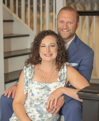 Bridget and her husband Chris, who have a five-year-old son Kellen, got married the same year they started K&B Bridals, in 2010. Chris used to work as a general manager for other companies but is now CFO of K&B.