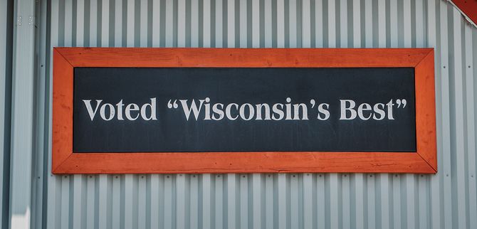 Brandi's was voted “Wisconsin’s Best” for 19 years by Wisconsin Bride Magazine